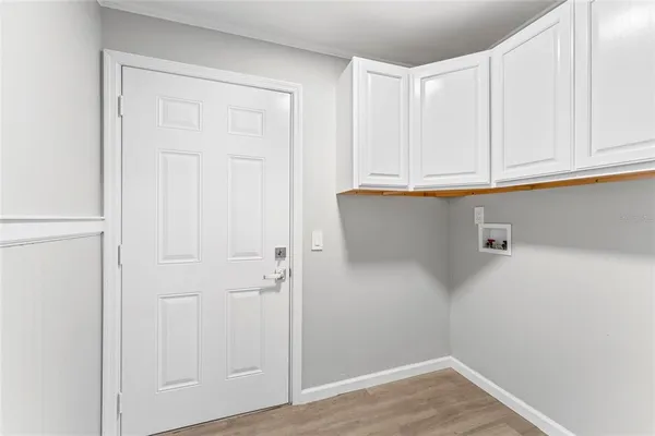 a view of cabinets