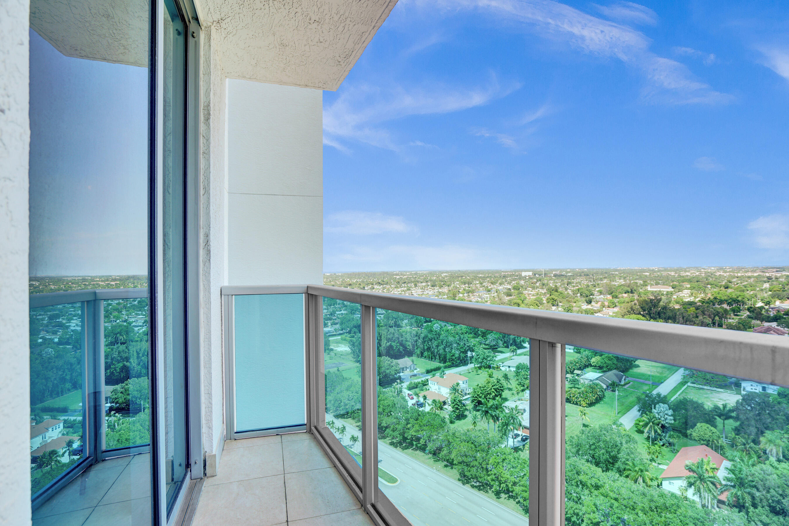 2641 North Flamingo Road, Unit 2105N Sunrise, FL 33323 - Photo 40 of 60 a view of a balcony with an outdoor space
