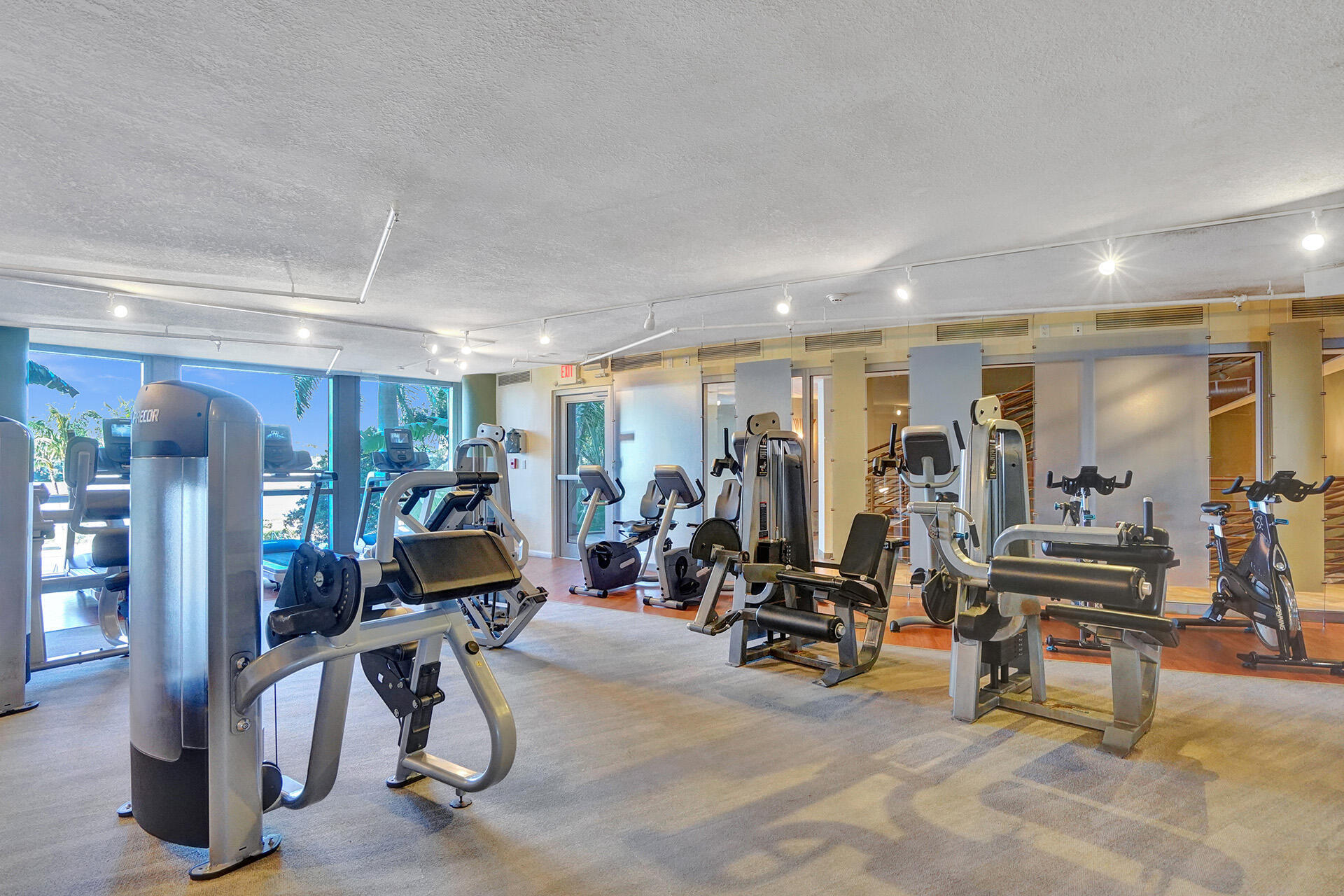 2641 North Flamingo Road, Unit 2105N Sunrise, FL 33323 - Photo 49 of 60 a view of a room with gym equipment