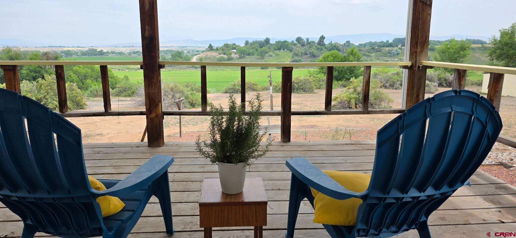 2602 1600th Road Delta, CO 81416 - Photo 32 of 42 a view of a chairs in balcony