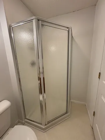 an outdoor view of old house with wooden floor