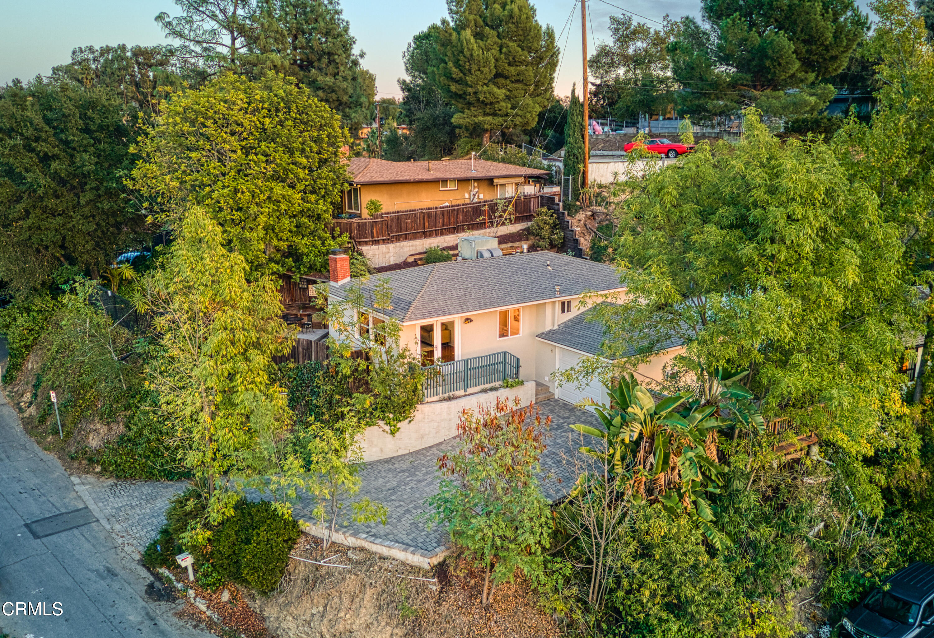 1850 Kaweah Drive Pasadena, CA 91105 - Photo 28 of 30 an aerial view of a house with yard