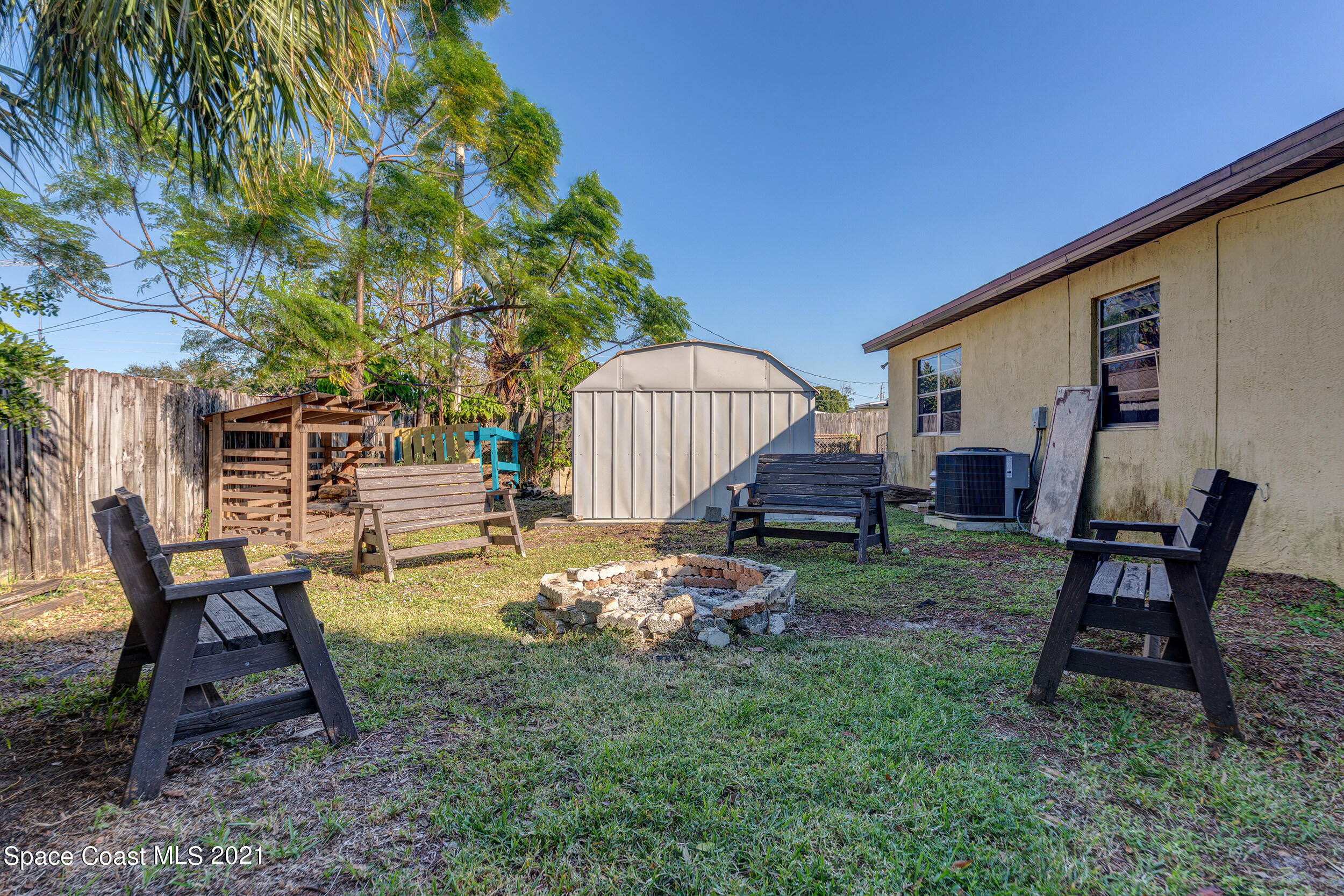 2975 Kosuth Road Northeast Palm Bay, FL 32905 - Photo 22 of 24 Back Of Home