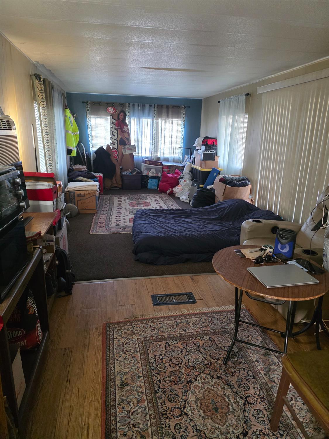 3601 Homestead Way, Unit 53 Ceres, CA 95307 - Photo 11 of 18 a living room with furniture and a wooden floor