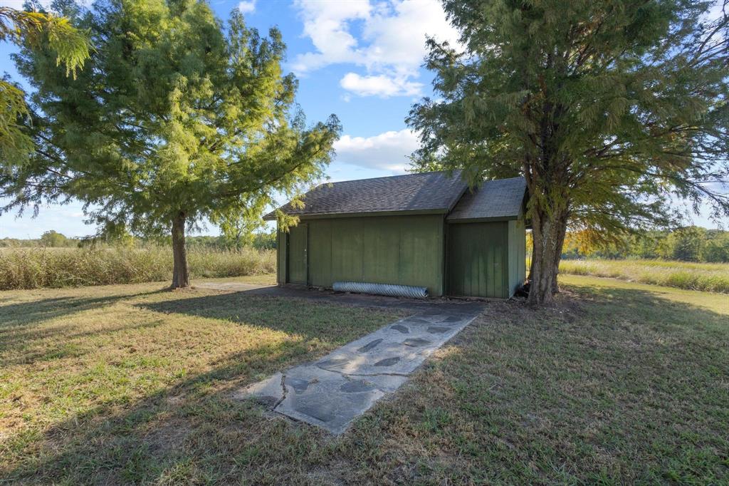 300 County Road Roxton, TX 75477 - Photo 29 of 37 a view of a yard with plants and trees
