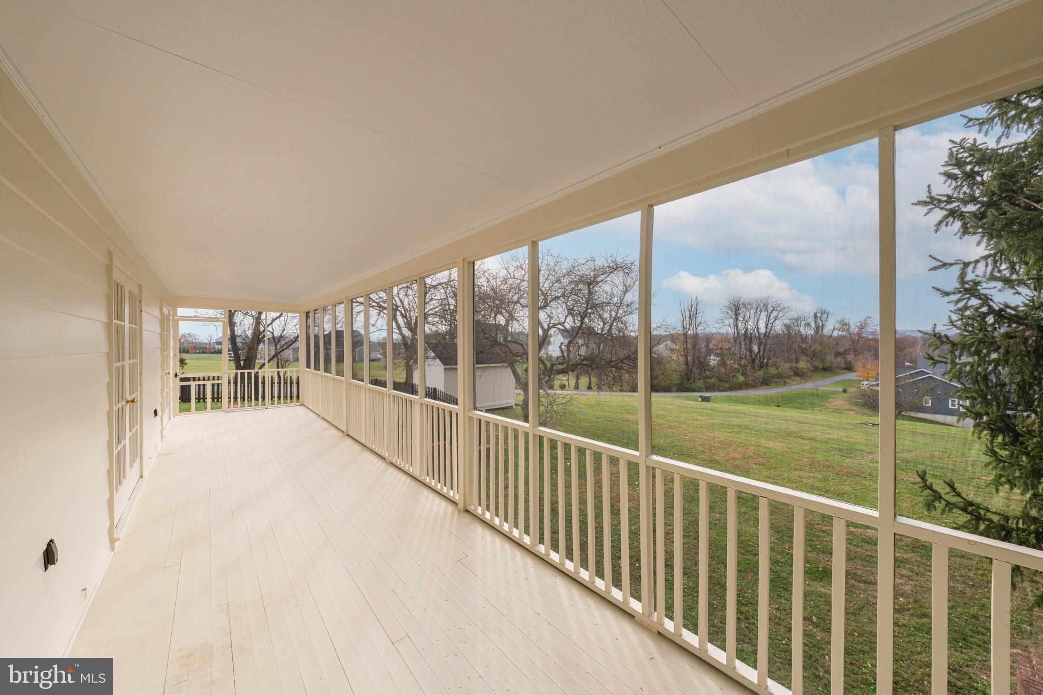 17747 Silcott Springs Road Purcellville, VA 20132 - Photo 37 of 42 a view of outdoor space with balcony