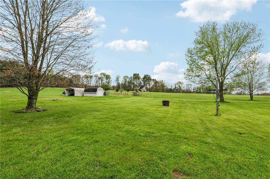 240 Hamburg Road Greenville, PA 16125 - Photo 35 of 41 The 4 acres offers plenty of room for gardening which is started, fire pit area, and deer blind in woods