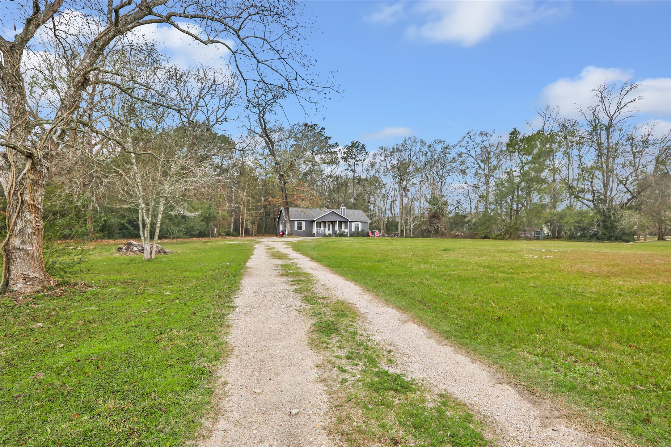 9660 Fostoria Road Cleveland, TX 77328 - Photo 2 of 31 a view of a park with large trees