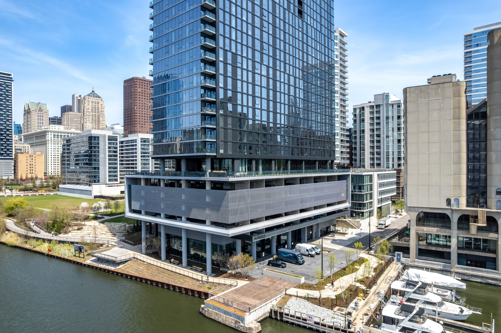 Undisclosed Address Chicago, IL 60607 - Photo 3 of 44 a view of a city with tall buildings