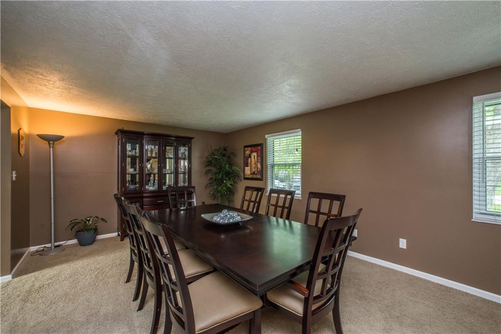 3270 Oaknoll Road Gibsonia, PA 15044 - Photo 6 of 23 Dining room is welcoming with "milk chocolate" color paint.