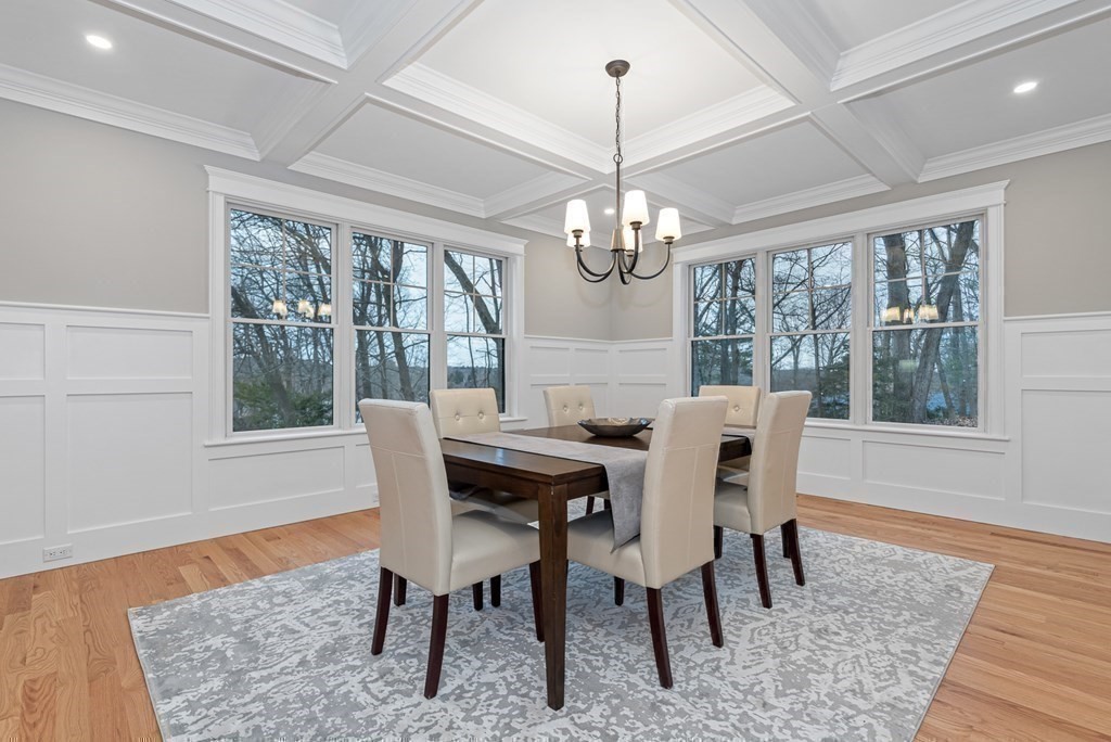 3 Crawford Road Lexington, MA 02420 - Photo 12 of 42 a view of a dining room with furniture window and wooden floor
