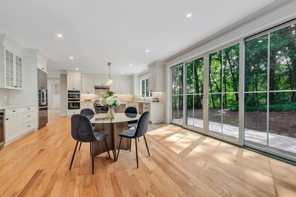 3 Crawford Road Lexington, MA 02420 - Photo 4 of 42 a view of a dining room with furniture window and outside view