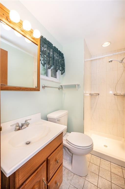 1342 Cathell Road Pittsburgh, PA 15236 - Photo 30 of 31 a bathroom with a sink a toilet and shower