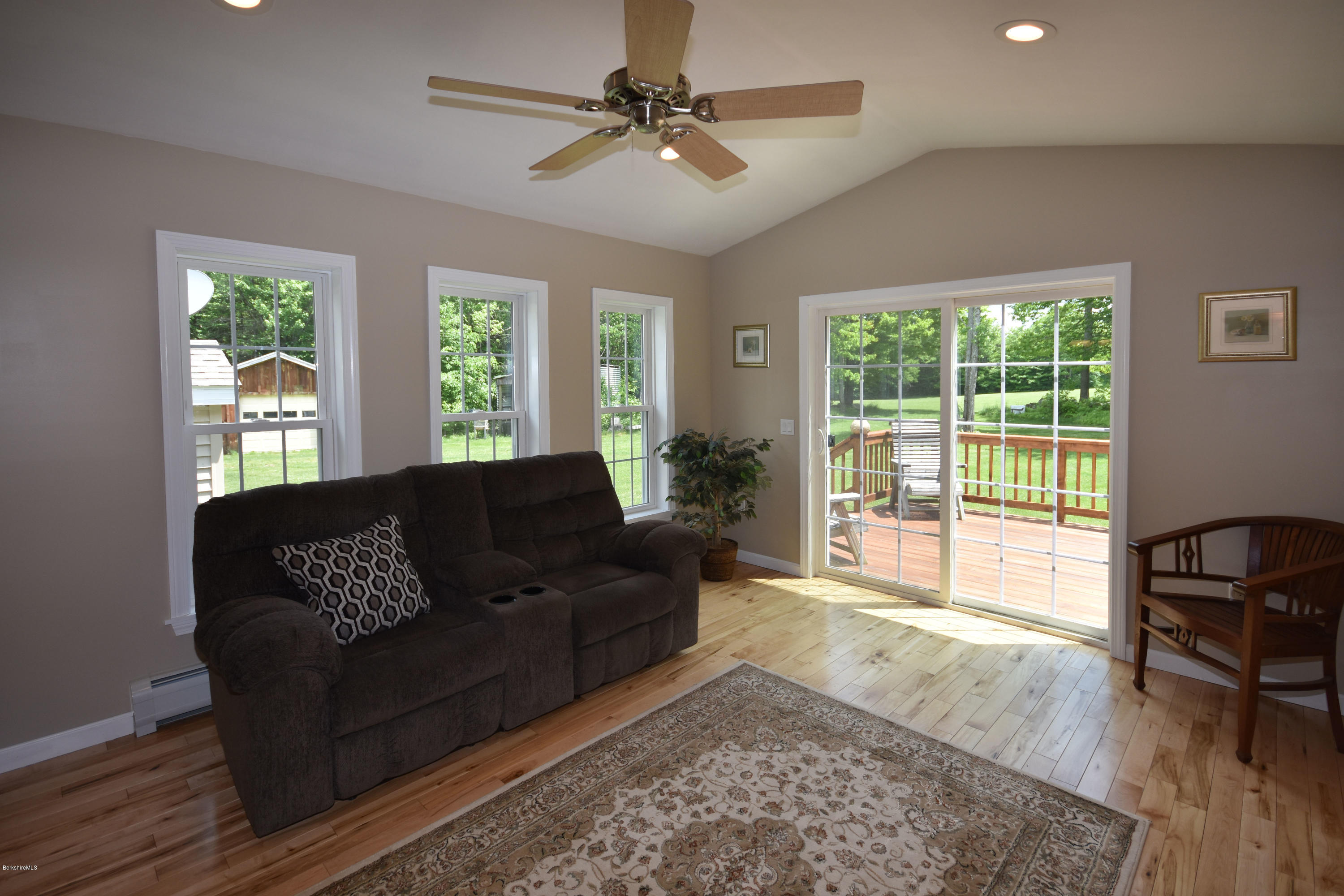 205 Windsor Road Savoy, MA 01256 - Photo 16 of 53 a living room with furniture and a large window