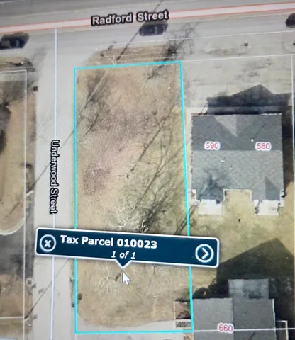 a view of a brick wall