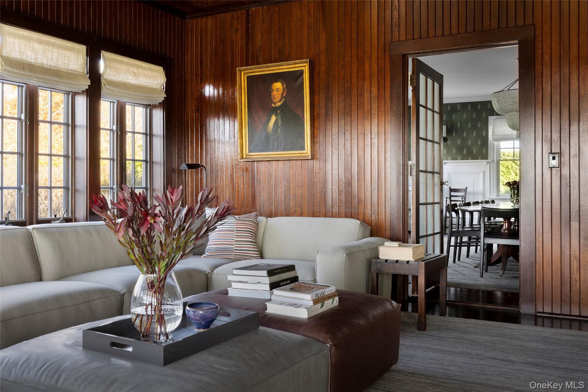 4 Sandacres Road Quogue, NY 11959 - Photo 16 of 32 a living room with furniture flowerpot and wooden floor