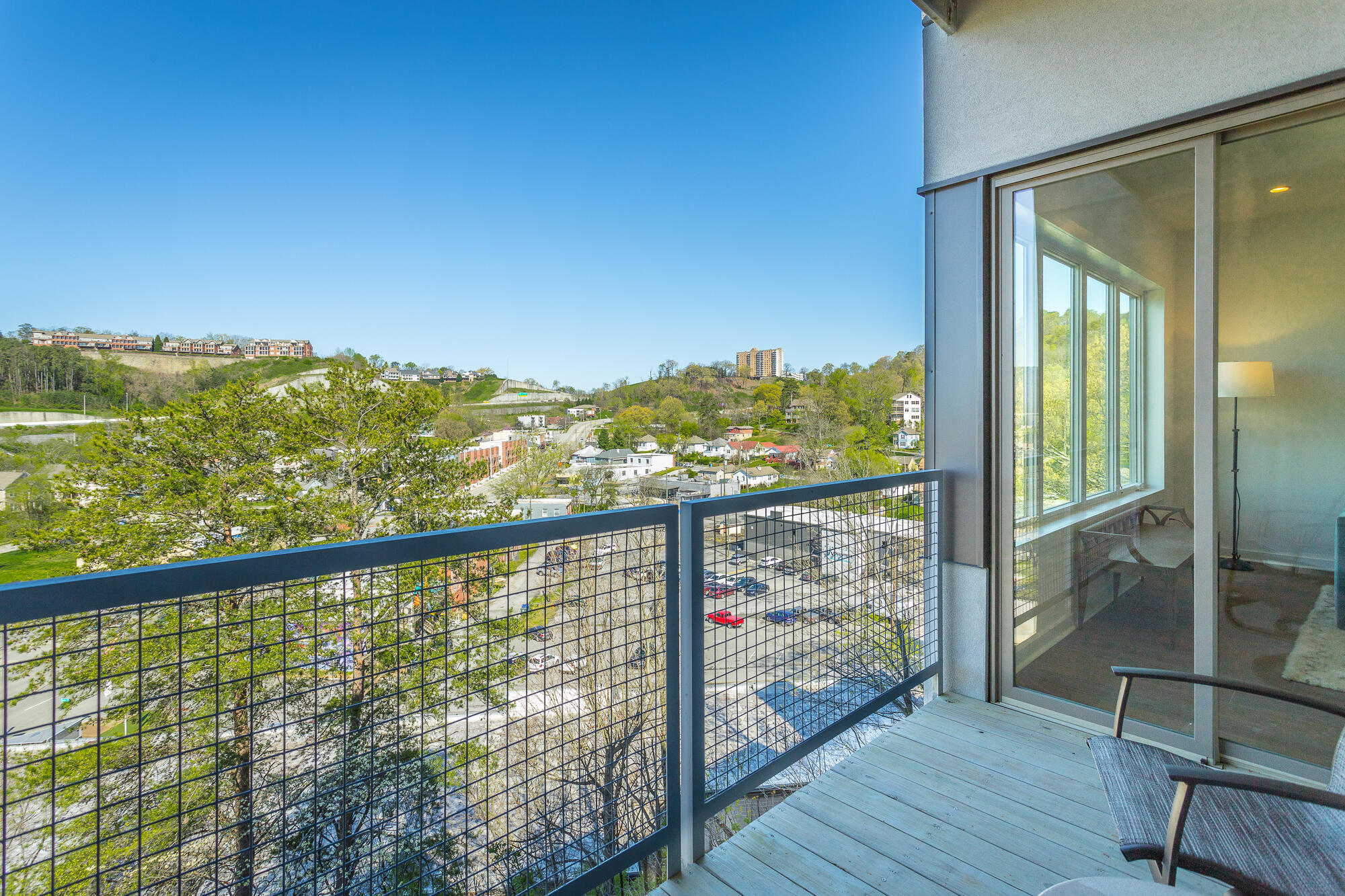 411 Fairpoint Street, Unit 203 Chattanooga, TN 37405 - Photo 12 of 15 Balcony with View