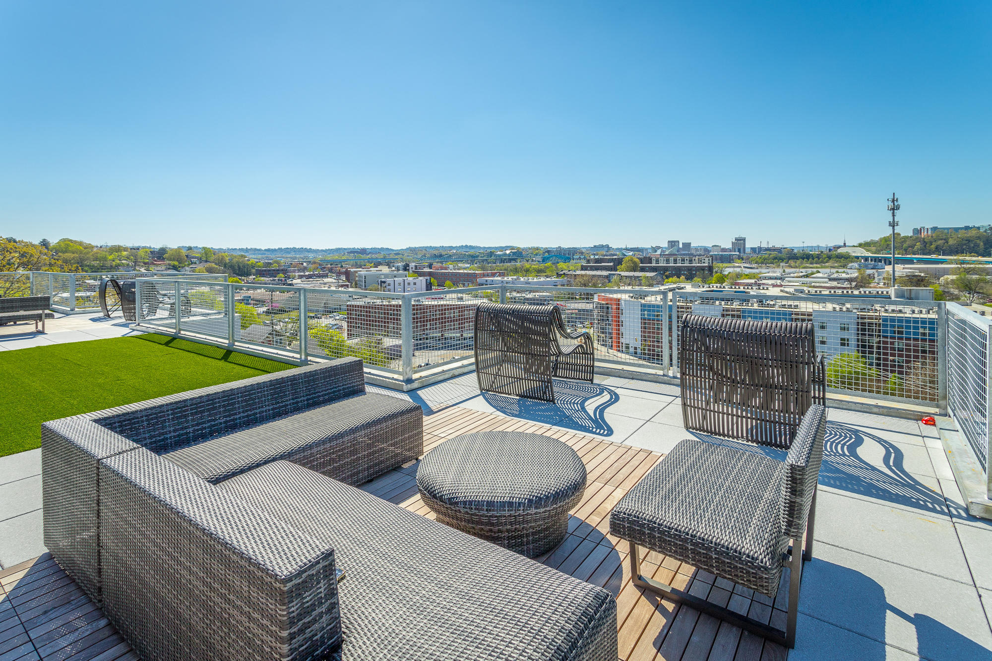 411 Fairpoint Street, Unit 203 Chattanooga, TN 37405 - Photo 15 of 15 Rooftop Deck with View