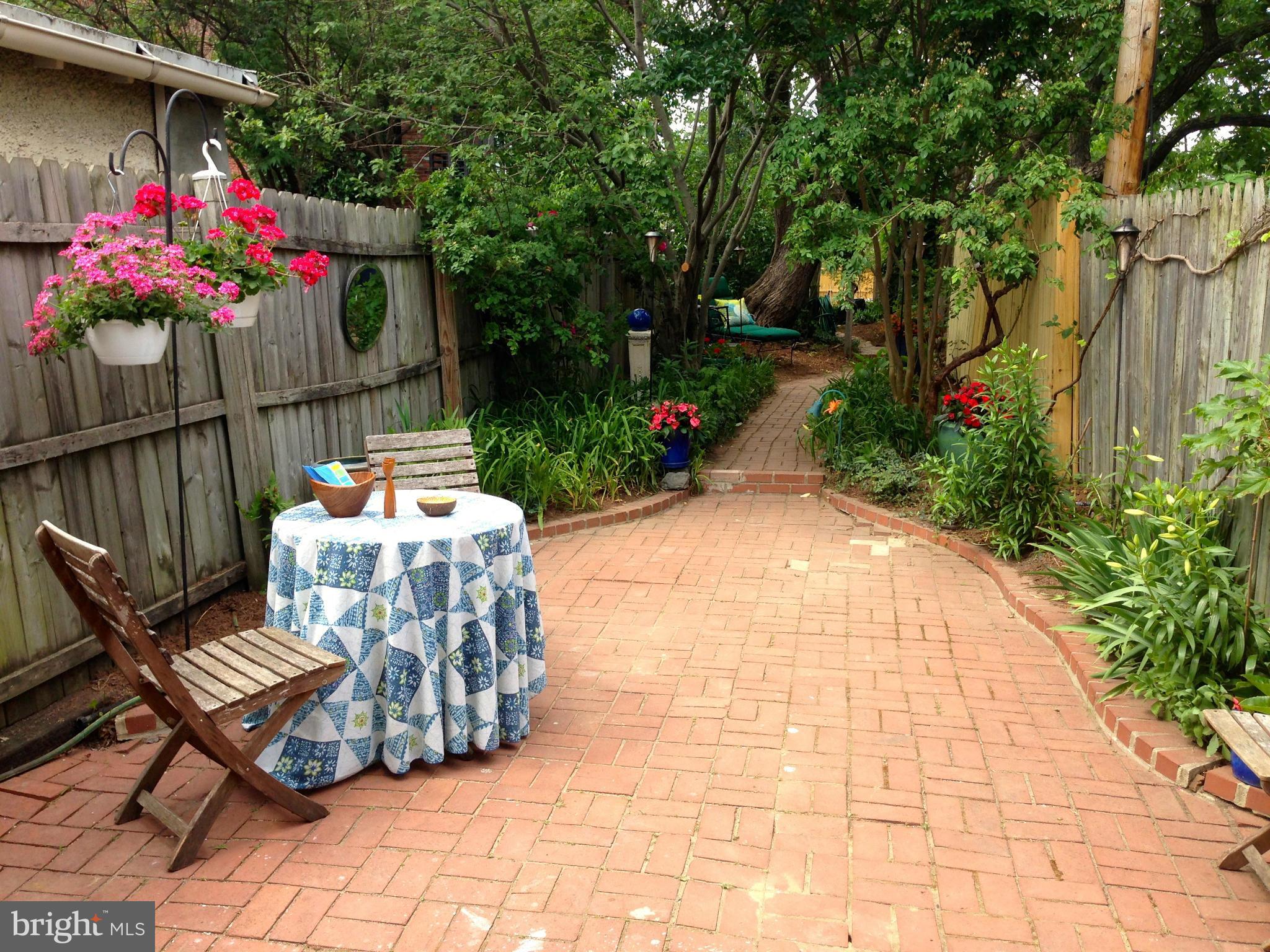 1330 E Street Southeast Washington, DC 20003 - Photo 18 of 27 Brick Patio