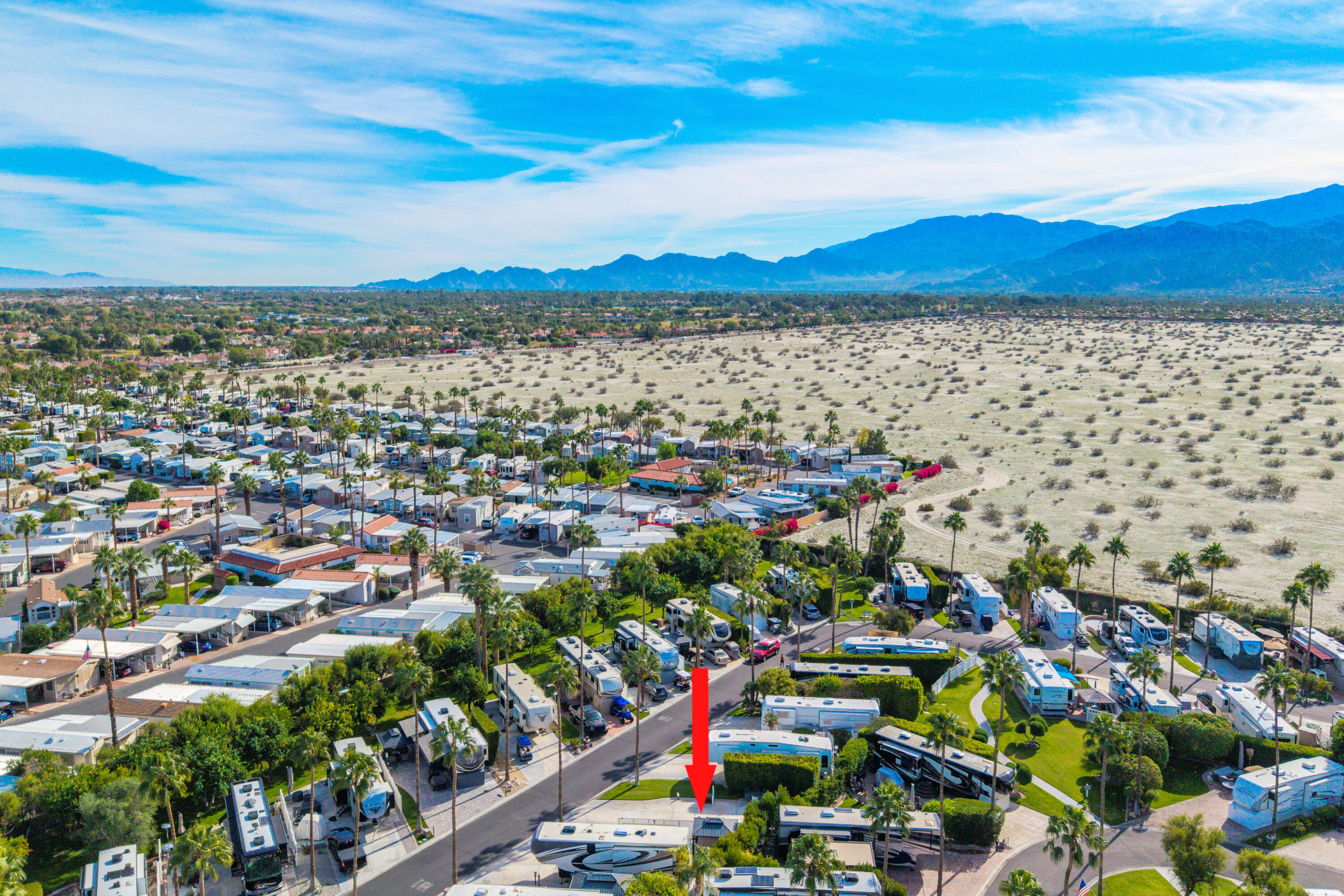 69411 Ramon Road, Unit 304 Cathedral City, CA 92234 - Photo 21 of 55 an aerial view of multiple house