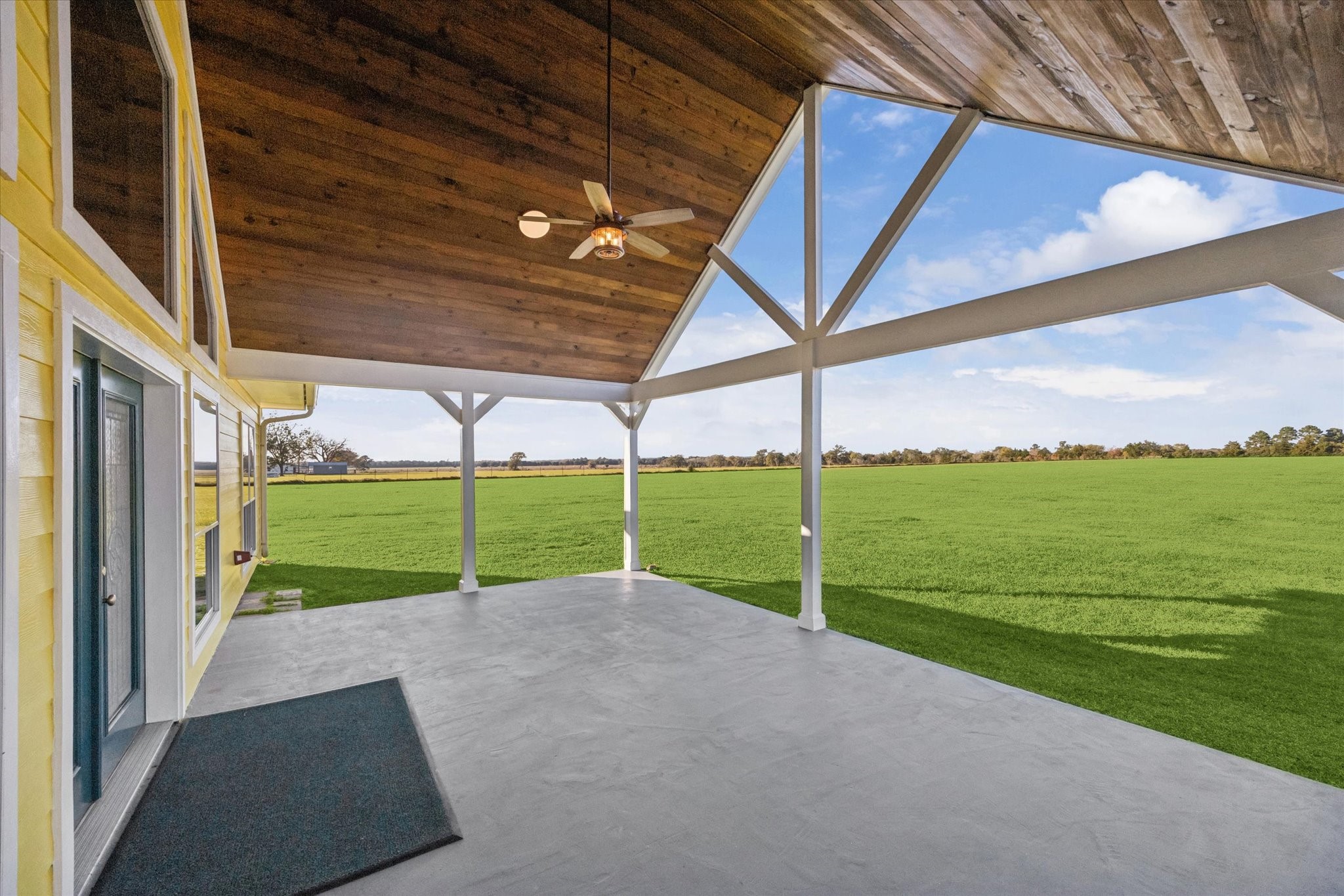 32410 Phlying Road Waller, TX 77484 - Photo 19 of 26 a view of a garden with an outdoor space