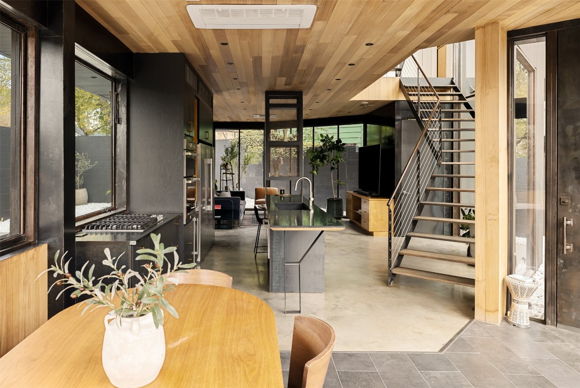2302 East 11th Street Austin, TX 78702 - Photo 11 of 40 a view of a swimming pool with outdoor seating