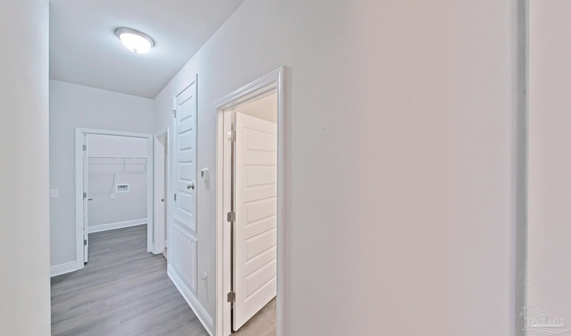 633 Harahan Lane Foley, AL 36535 - Photo 29 of 57 a view of a hallway with wooden floor