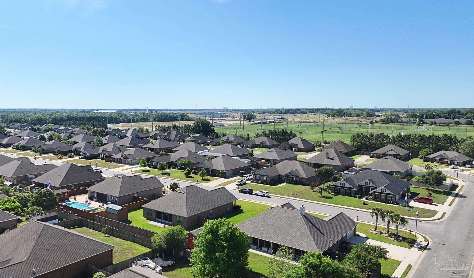 633 Harahan Lane Foley, AL 36535 - Photo 55 of 57 an aerial view of residential houses with outdoor space