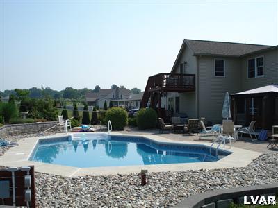 231 Kellington Road Wind Gap, PA 18091 - Photo 9 of 48 a view of a house with pool and sitting area