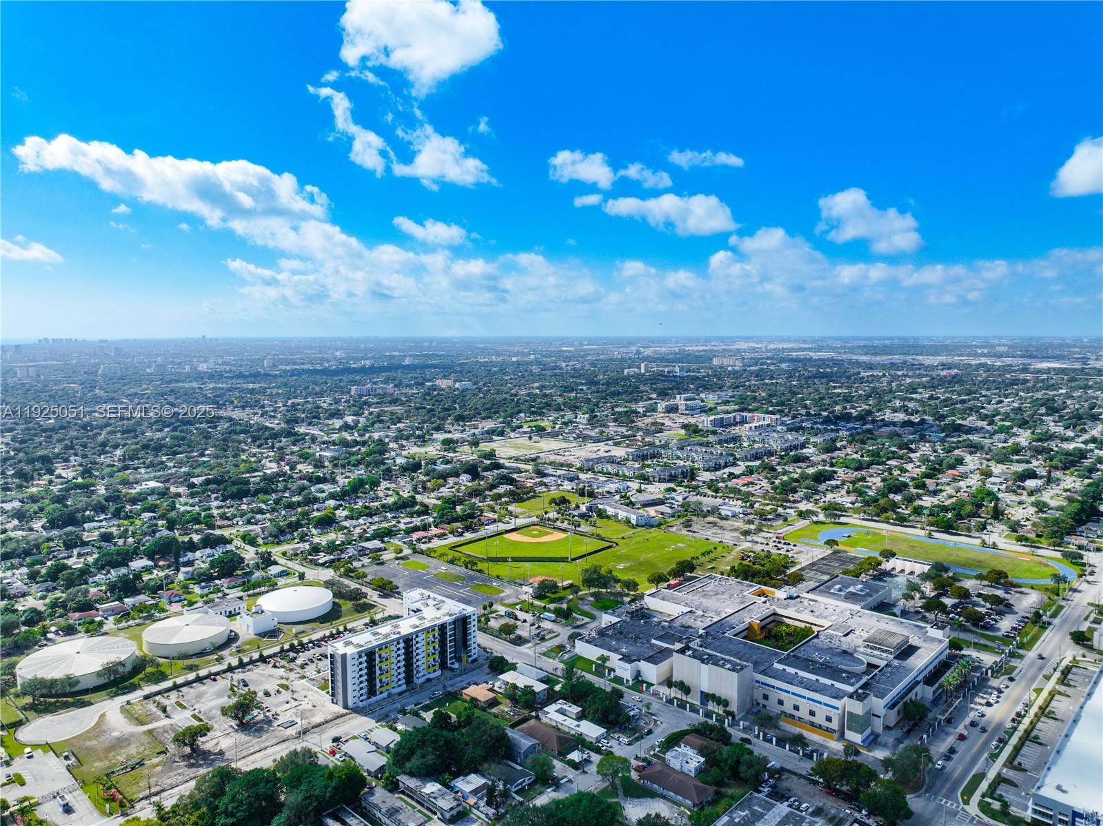 761 Northwest 74th Street Miami, FL 33150 - Photo 19 of 23 an aerial view of residential houses with outdoor space