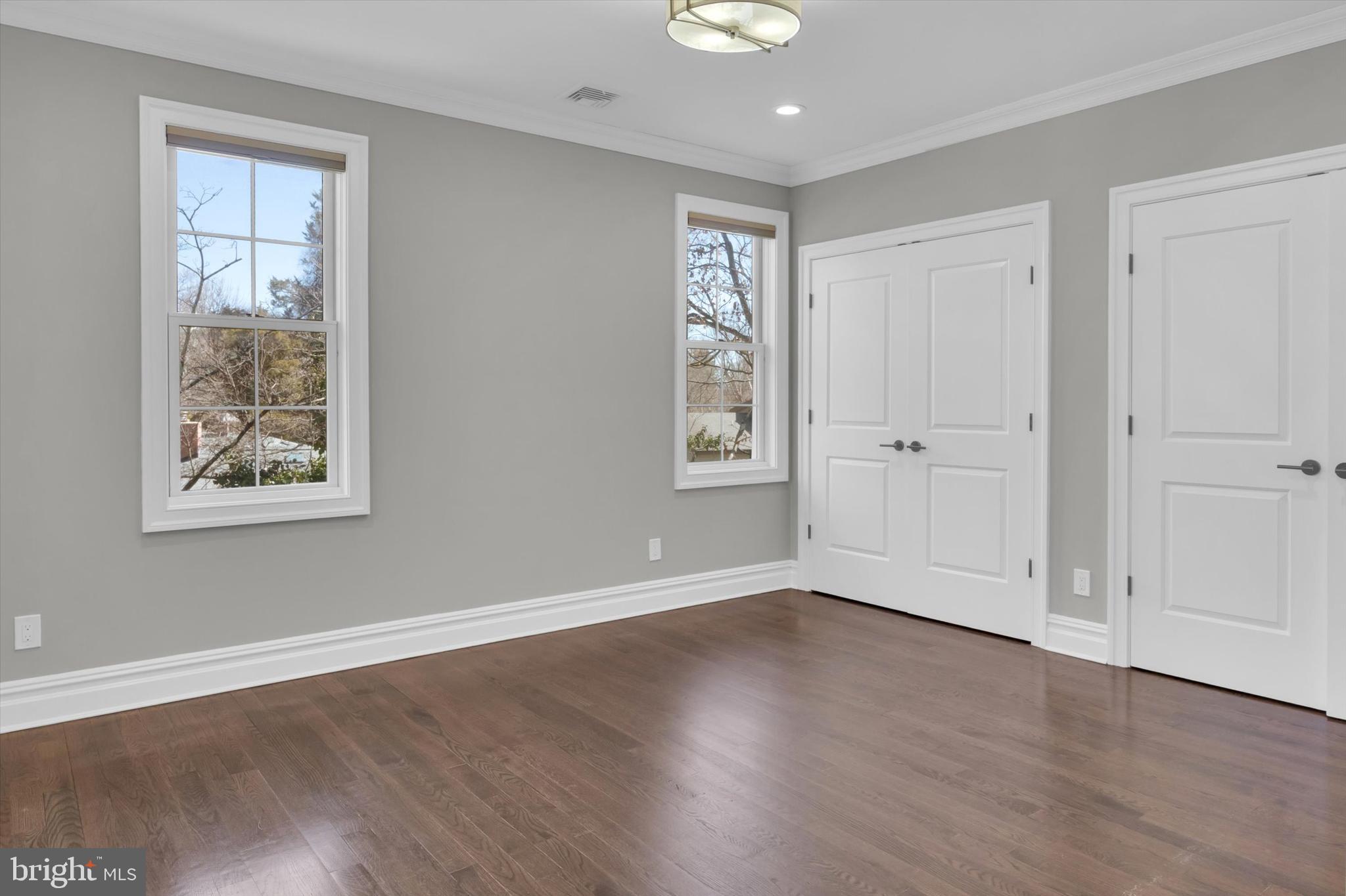 151 Sycamore Road Princeton, NJ 08540 - Photo 21 of 46 a view of empty room with wooden floor and fan
