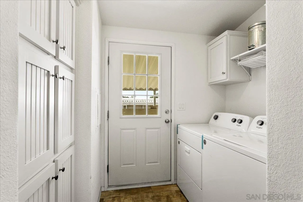 9100 Single Oak Drive Lakeside, CA 92040 - Photo 18 of 28 a view of a room with washer and dryer