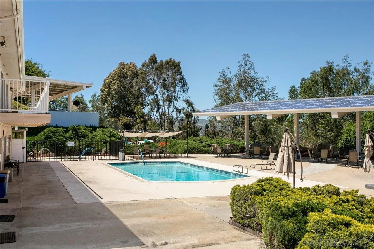 9100 Single Oak Drive Lakeside, CA 92040 - Photo 27 of 28 a view of a swimming pool with a patio