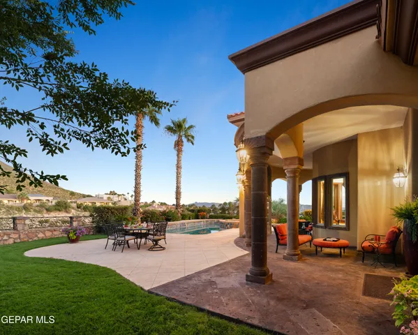 a view of a clock on a wall
