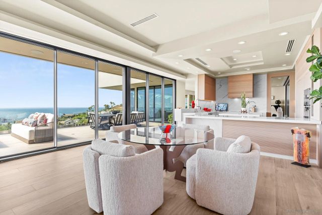 a view of terrace with seating space and barbeque oven