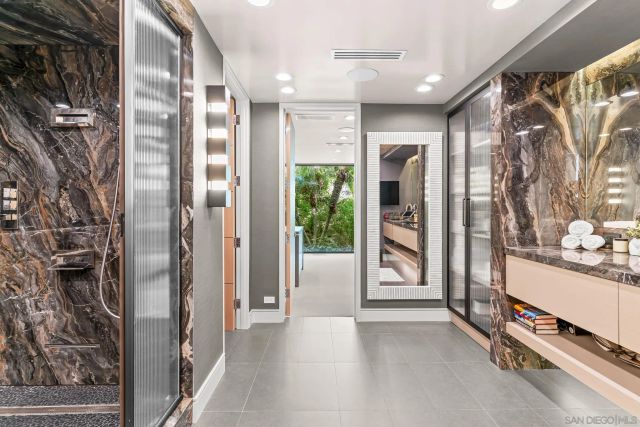 a view of a entryway