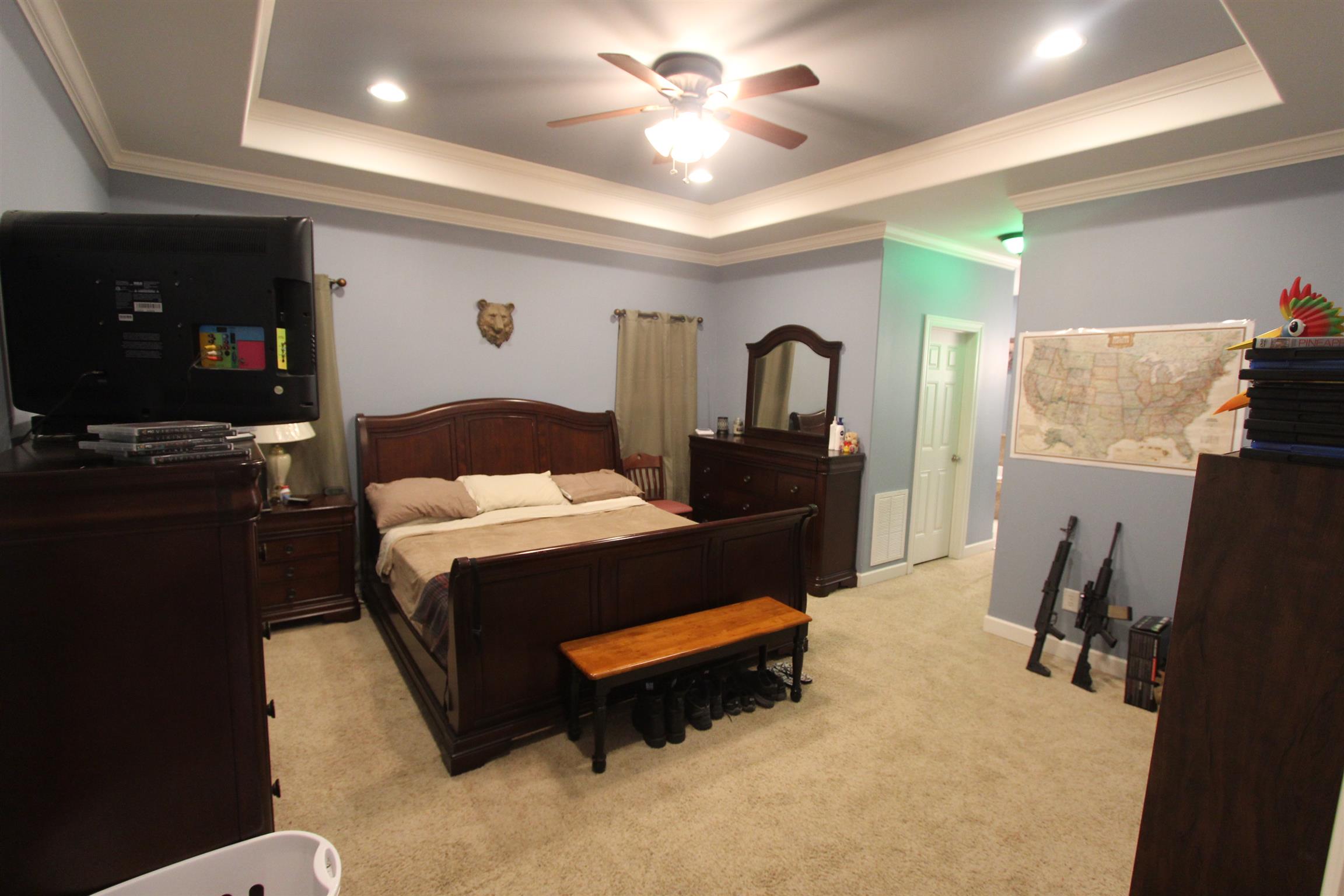 3844 Big Springs Road Lebanon, TN 37090 - Photo 7 of 19 Master suite with trey celiings