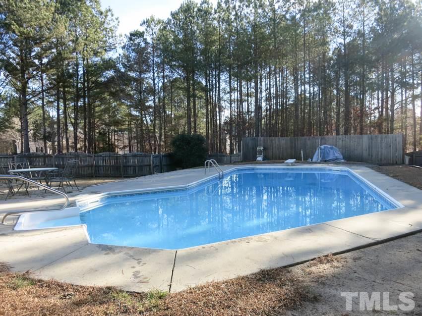 2845 Praire View Point Wendell, NC 27591 - Photo 22 of 25 The gorgeous in-ground pool is deep enough for a diving board.