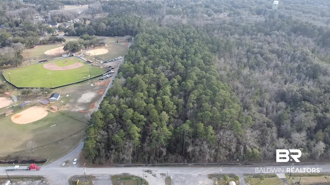 0 Baldwin Road Satsuma, AL 36572 - Photo 1 of 26 Bird's eye view featuring a wooded view