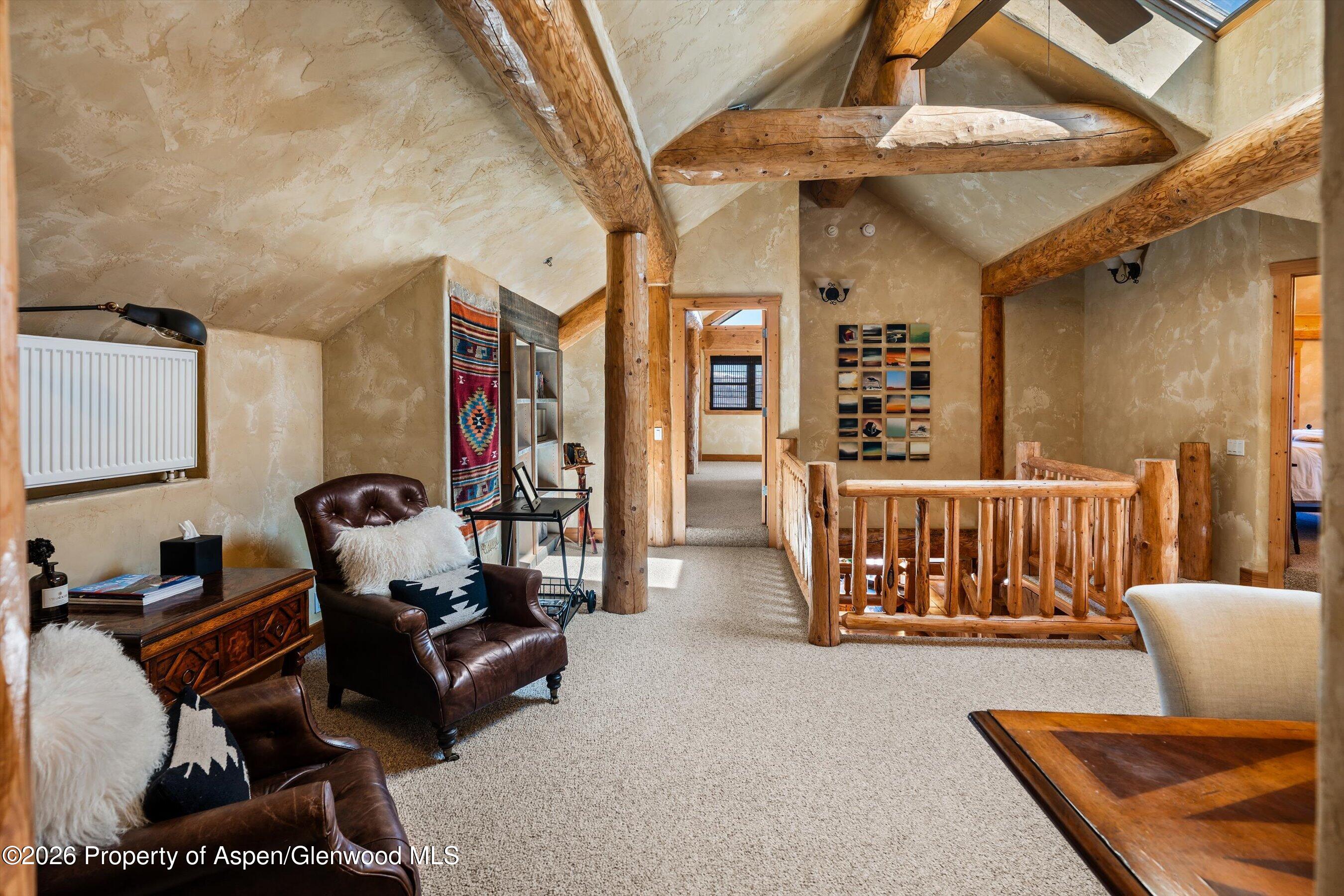 1450 Mesa Road Snowmass, CO 81654 - Photo 20 of 49 7UpstairsLandingSittingArea2