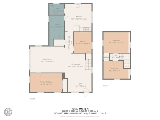a picture of floor plan
