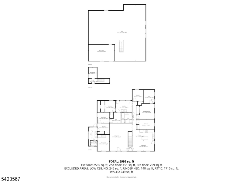 2 Prospect Street Mount Arlington, NJ 07856 - Photo 24 of 24 a black and white photo of a room