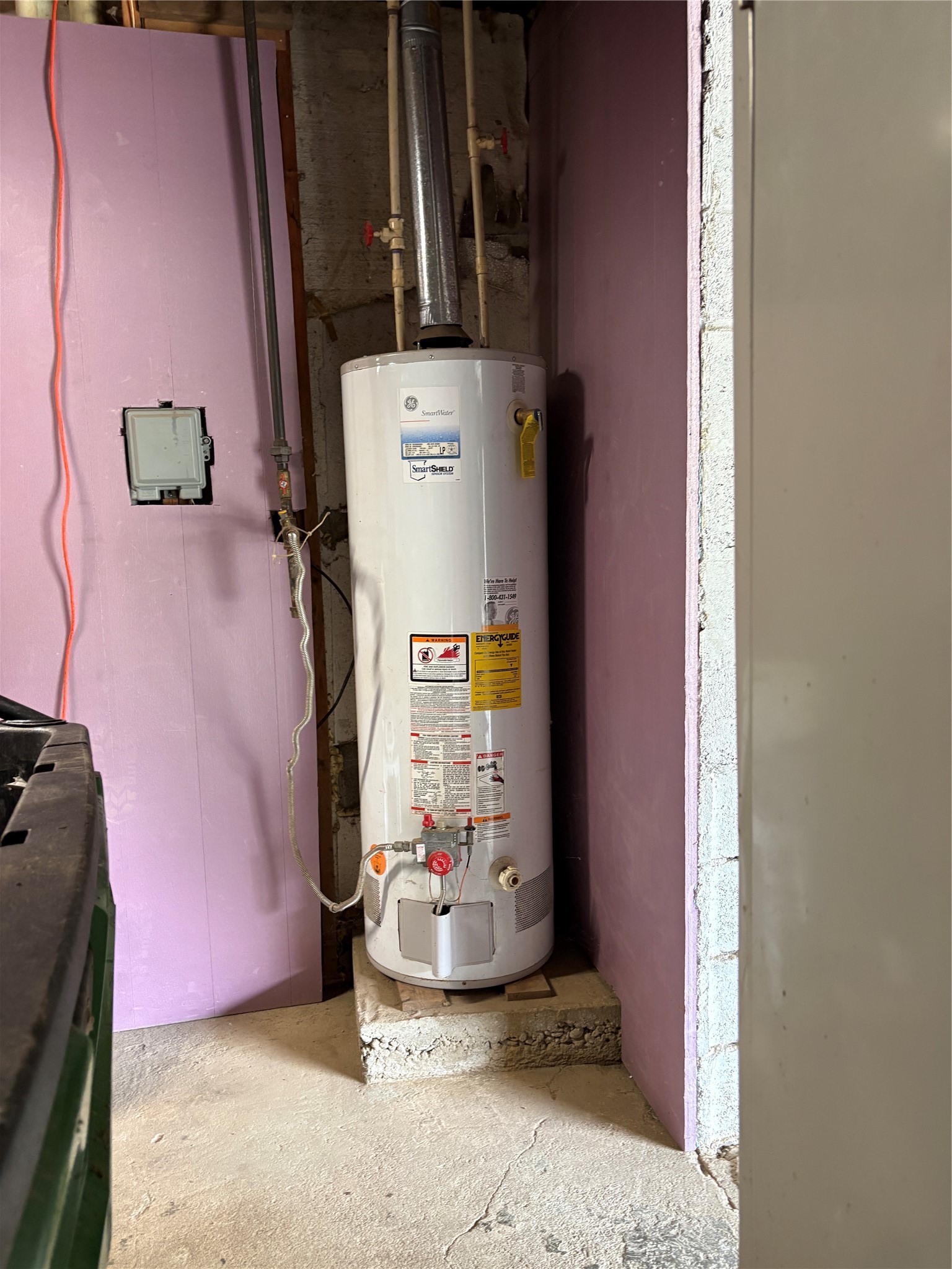 51 State Lot Road Spartansburg, PA 16434 - Photo 20 of 24 Propane Hot water tank