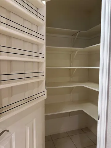 a view of a room with shelf
