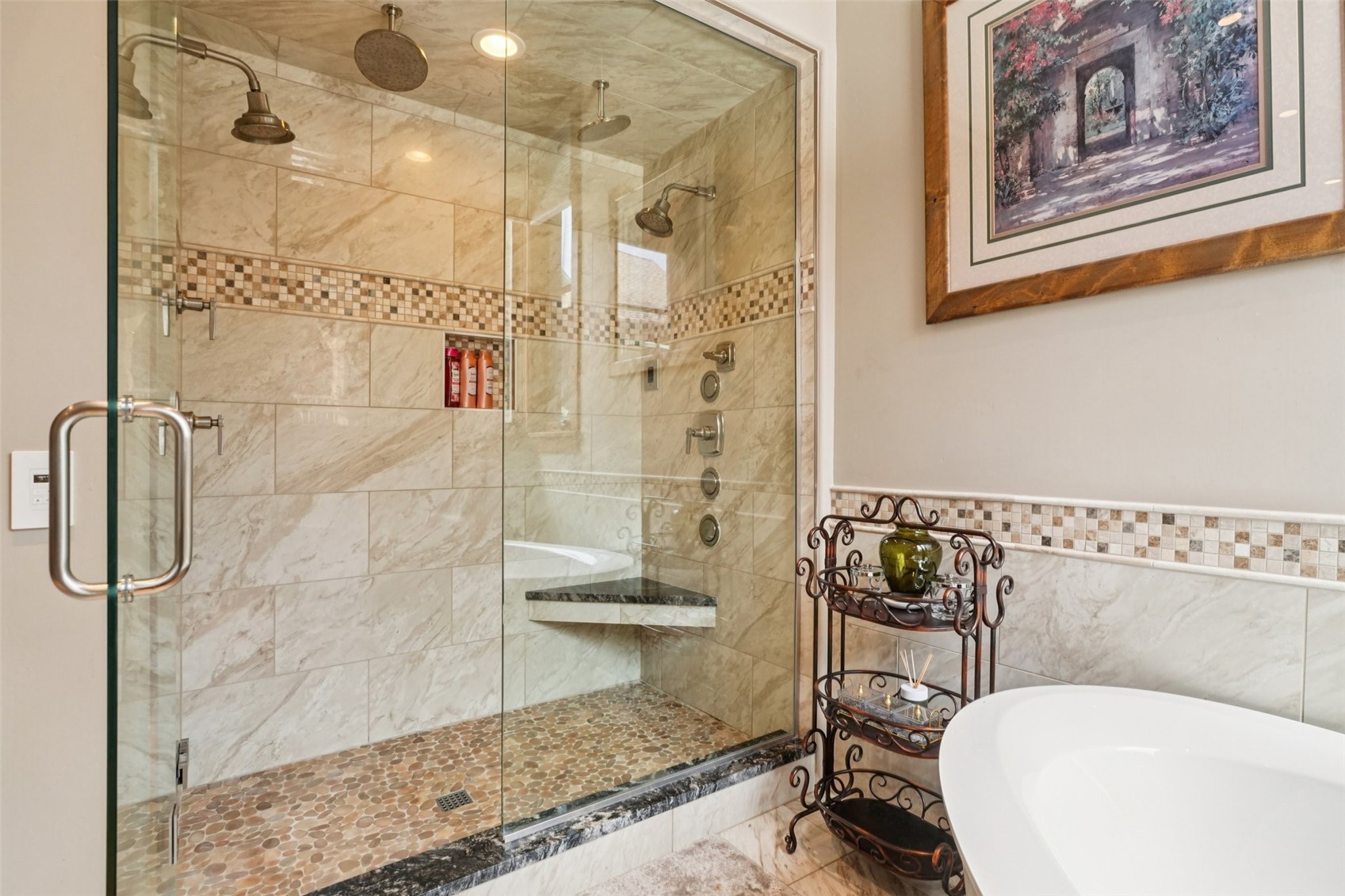 104 Talon Circle Silverthorne, CO 80498 - Photo 22 of 50 a bathroom with a toilet and shower