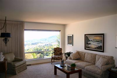 36 Ridgewood Drive San Rafael, CA 94901 - Photo 3 of 11 a living room with furniture and a large window