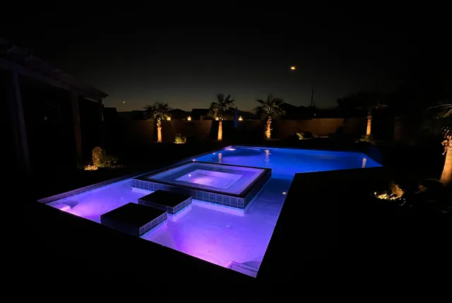 a view of an outdoor space yard fire place and windows