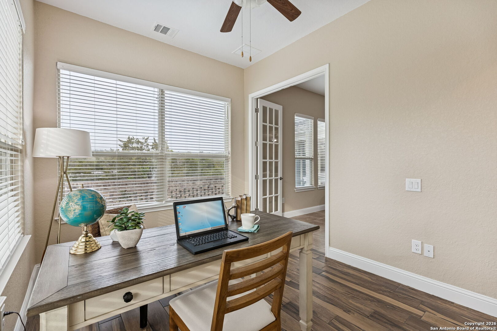 2194 Ranch Loop Drive New Braunfels, TX 78132 - Photo 33 of 52 a view of a workspace with a window