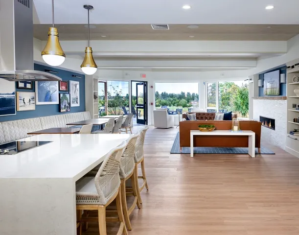 a view of a outdoor space with furniture