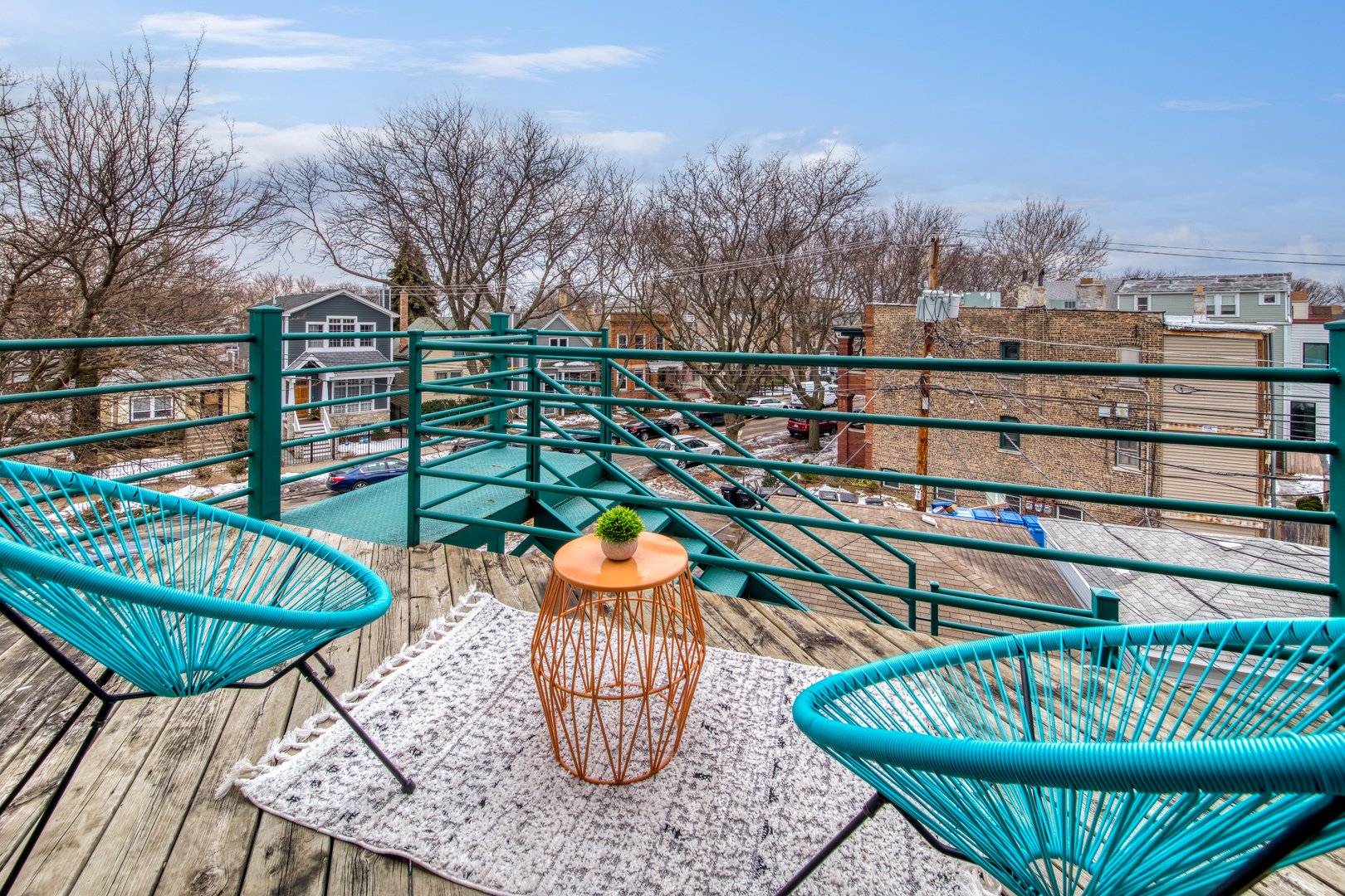 4146 North Lincoln Avenue, Unit 3 Chicago, IL 60618 - Photo 29 of 32 a outdoor view with a seating space